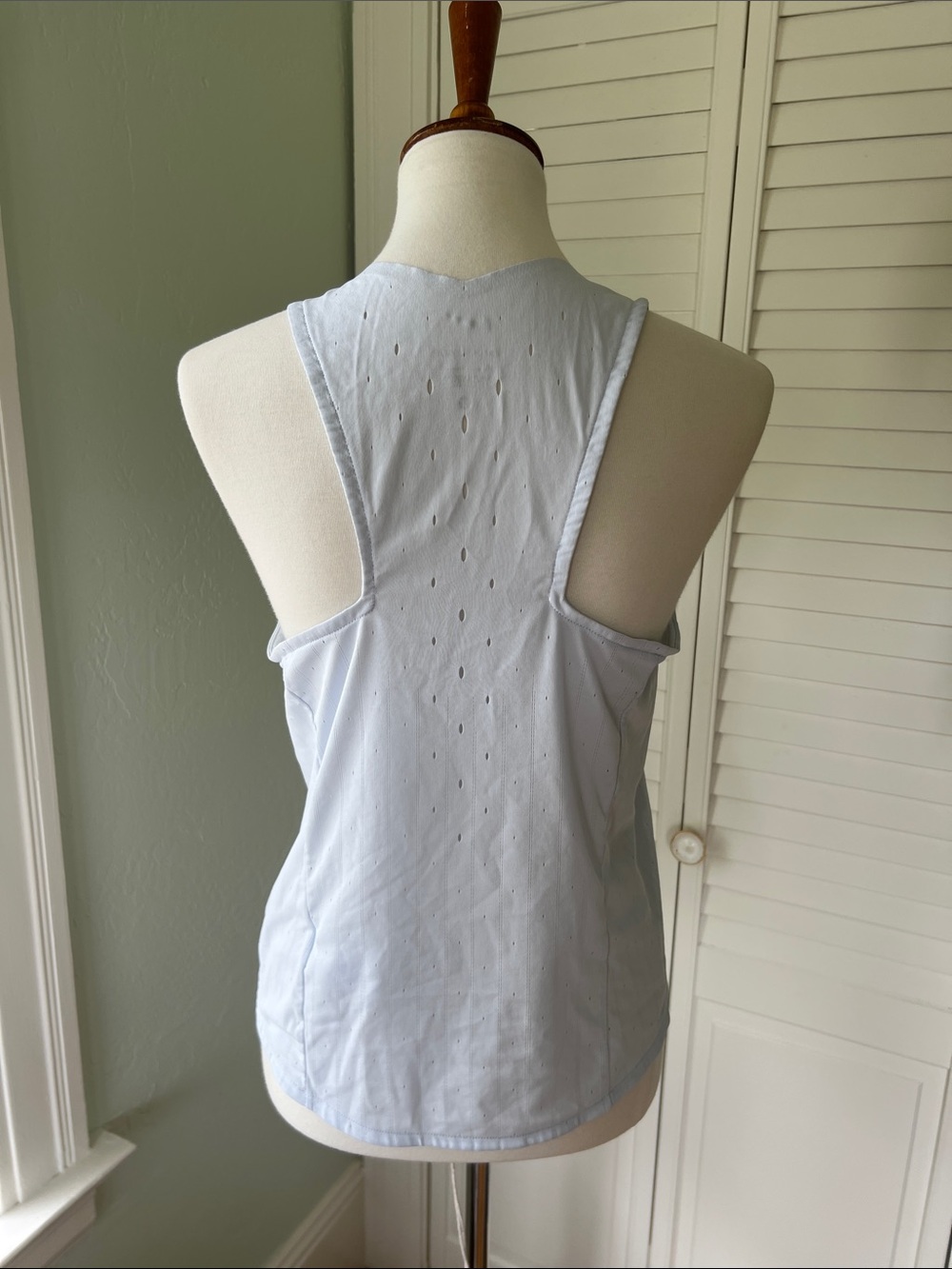 Nike Perforated Racerback Tank Top - Picture 2 of 3